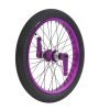 Triad Dynasty Front Wheel Set- Anodised Purple