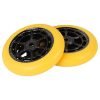 urbanArtt Civic 125 x 30mm Wheels - Black/Yellow 125 x 30